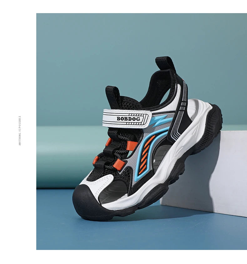 Kids Sandals Breathable Sports Shoes Anti-slip Covered Toe Summer New Arrival Children's Footwear Comfortable Lightweight