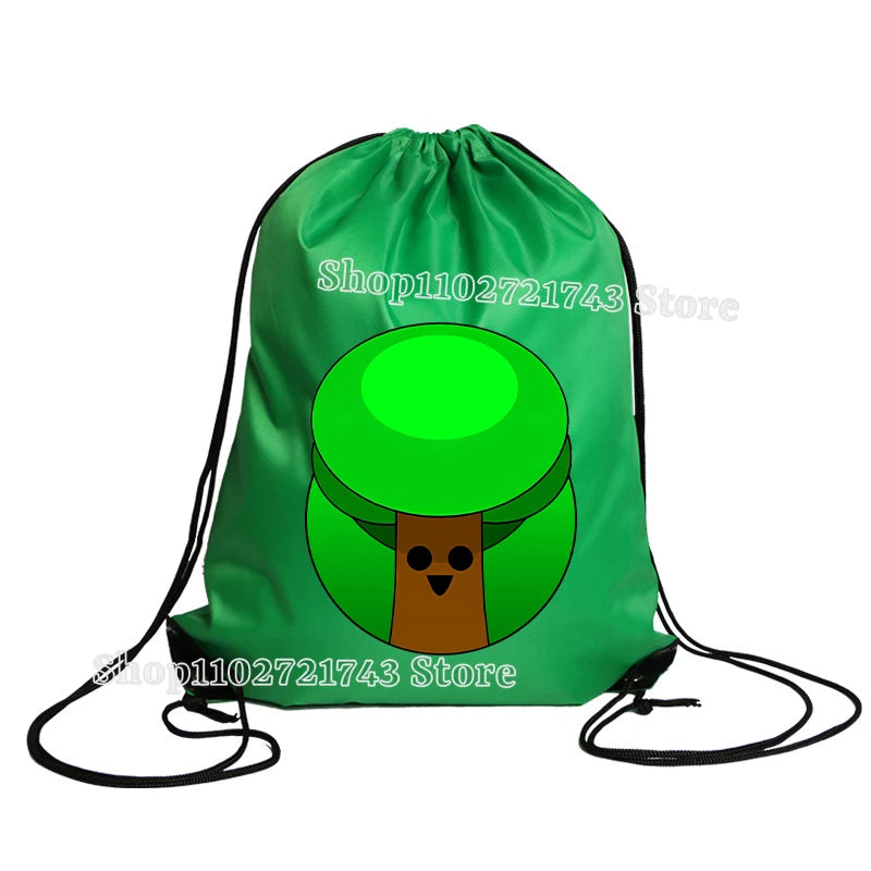 Sprunki Drawstring Backpacks for Men Women Cartoon Anime Fashion Sports Fitness Yoga Portable Pouch Students Draw String Bags