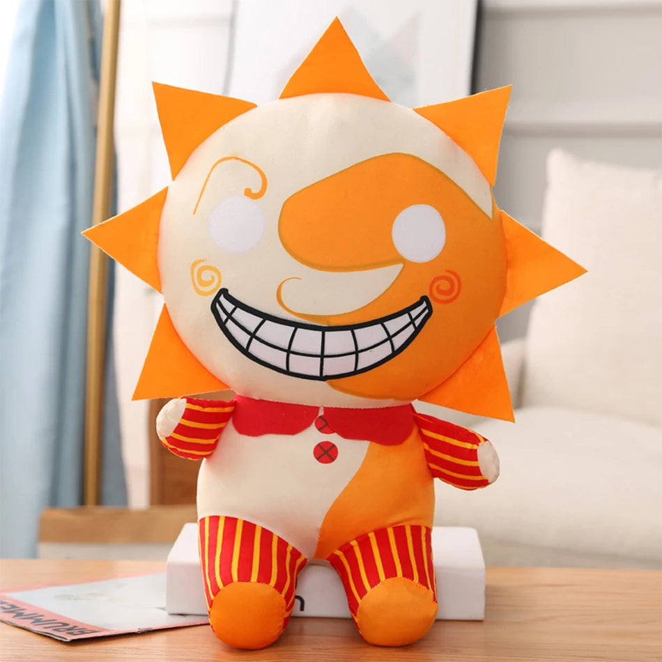 New Fnaf Sundrop Plush Toys Security Breach Sunrise Sundrop FNAF BOSS sun moon joker Plush Toy Game Dolls Gift
