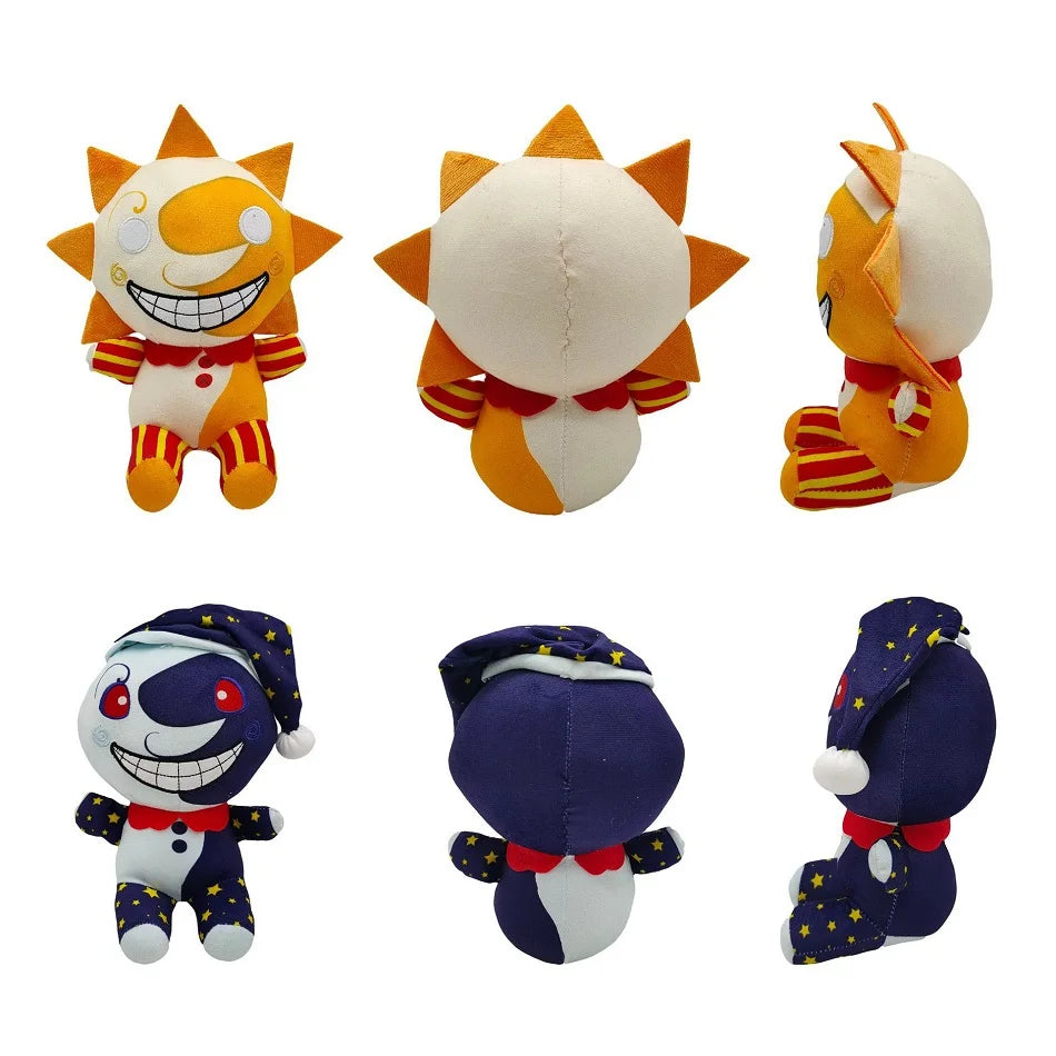 New Fnaf Sundrop Plush Toys Security Breach Sunrise Sundrop FNAF BOSS sun moon joker Plush Toy Game Dolls Gift
