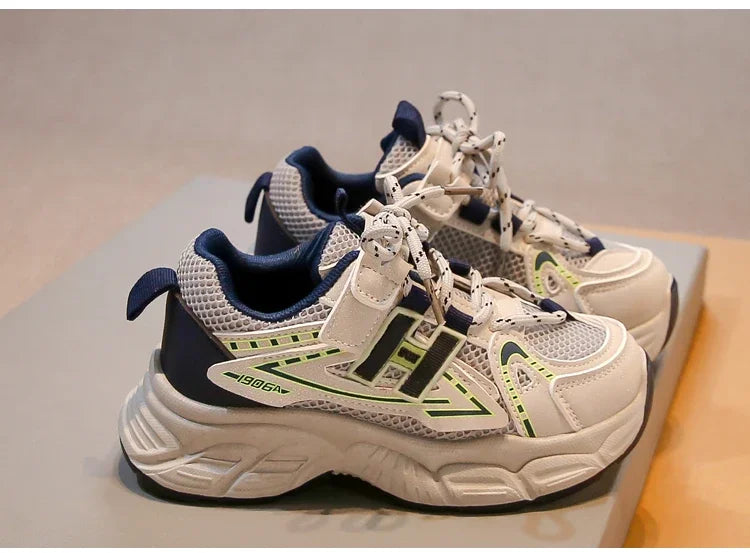 Boys & Girls Fashion Casual Sneakers Kids Flat Baby Toddler Outdoor Shoes Kids Trend Chic Running Shoes Basketball Shoes