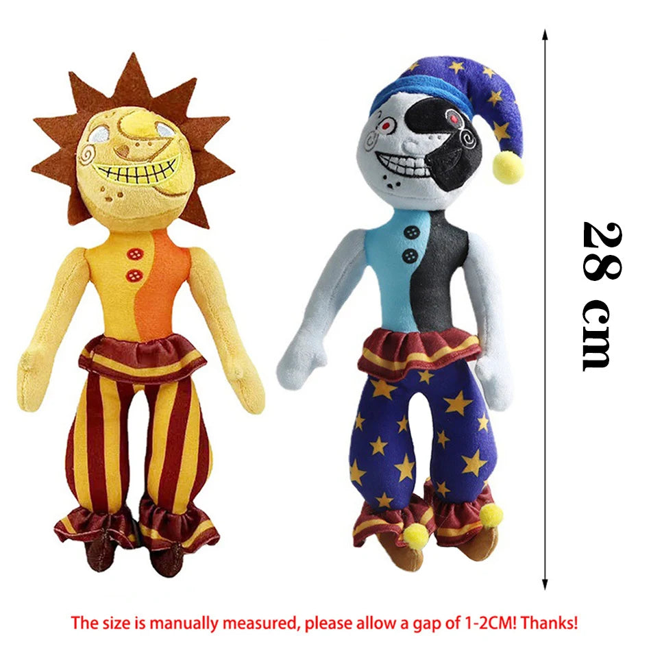 New Fnaf Sundrop Plush Toys Security Breach Sunrise Sundrop FNAF BOSS sun moon joker Plush Toy Game Dolls Gift