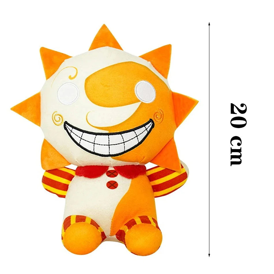 New Fnaf Sundrop Plush Toys Security Breach Sunrise Sundrop FNAF BOSS sun moon joker Plush Toy Game Dolls Gift