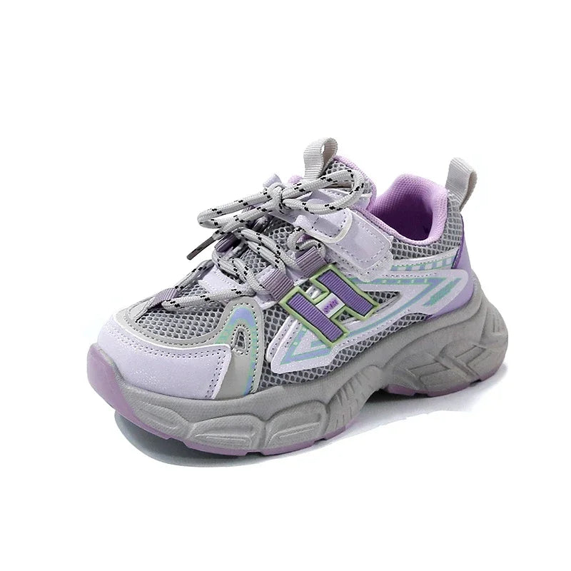 Boys & Girls Fashion Casual Sneakers Kids Flat Baby Toddler Outdoor Shoes Kids Trend Chic Running Shoes Basketball Shoes