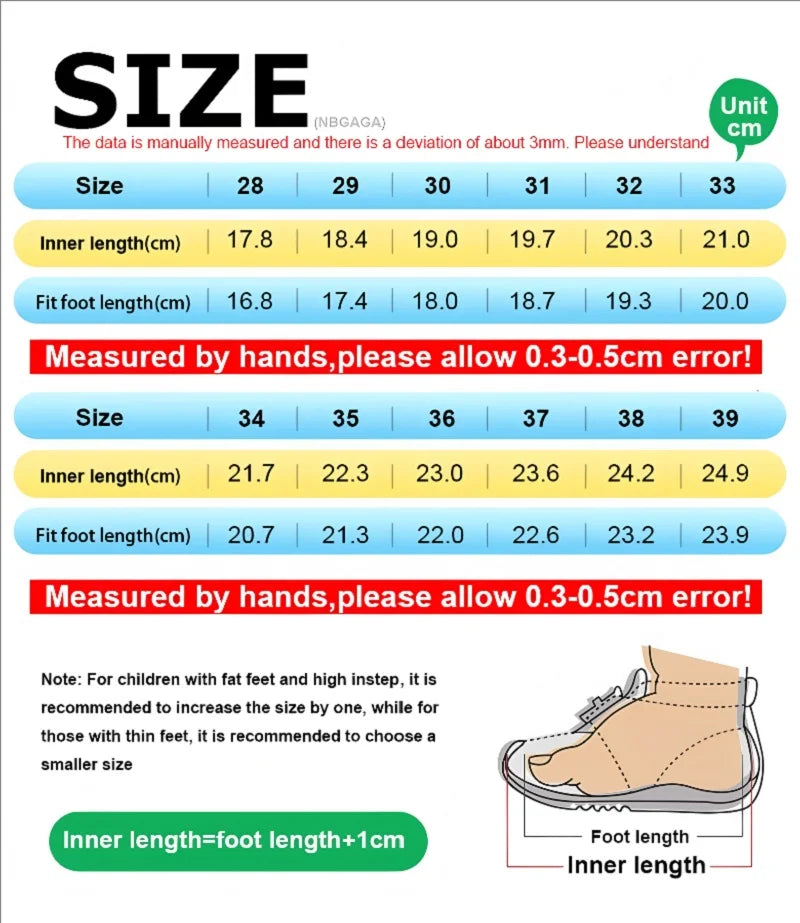 Kids Shoes Boots For Girl New School Thick Bottom Ankle Leather Boots Fashion Round-toe Children Black Short Boots Side Zipper