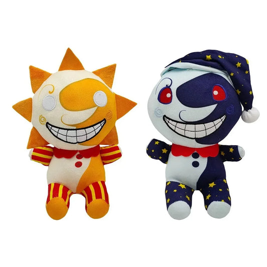 New Fnaf Sundrop Plush Toys Security Breach Sunrise Sundrop FNAF BOSS sun moon joker Plush Toy Game Dolls Gift