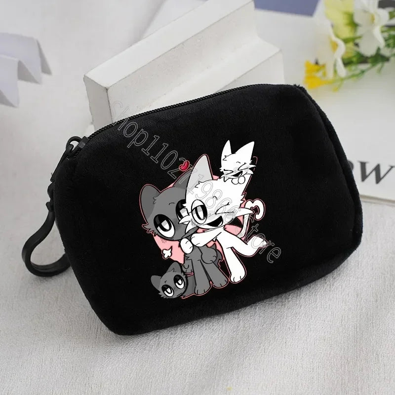 Sprunki Wallet Incredibox Cute Purse Cartoon Game Print Coin Purses Portable Large Capacity Fashion Wallets Birthday Party Gifts