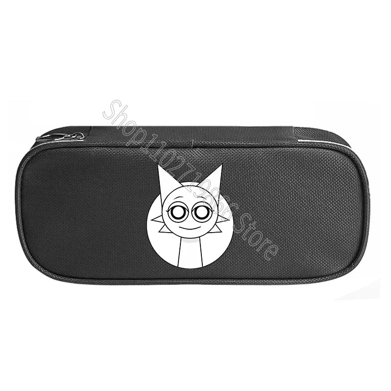 Sprunki Incredibox Cute Stationery Fashion Pencil Cases Cartoon Anime Game Print Bags School Office Supplies Pen Bag Party Gifts
