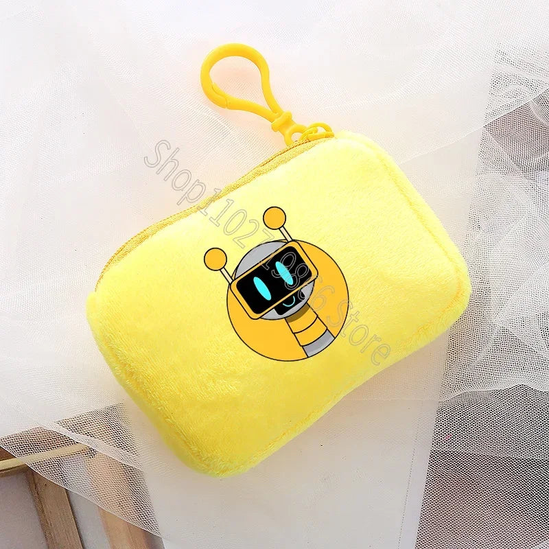 Sprunki Wallet Incredibox Cute Purse Cartoon Game Print Coin Purses Portable Large Capacity Fashion Wallets Birthday Party Gifts