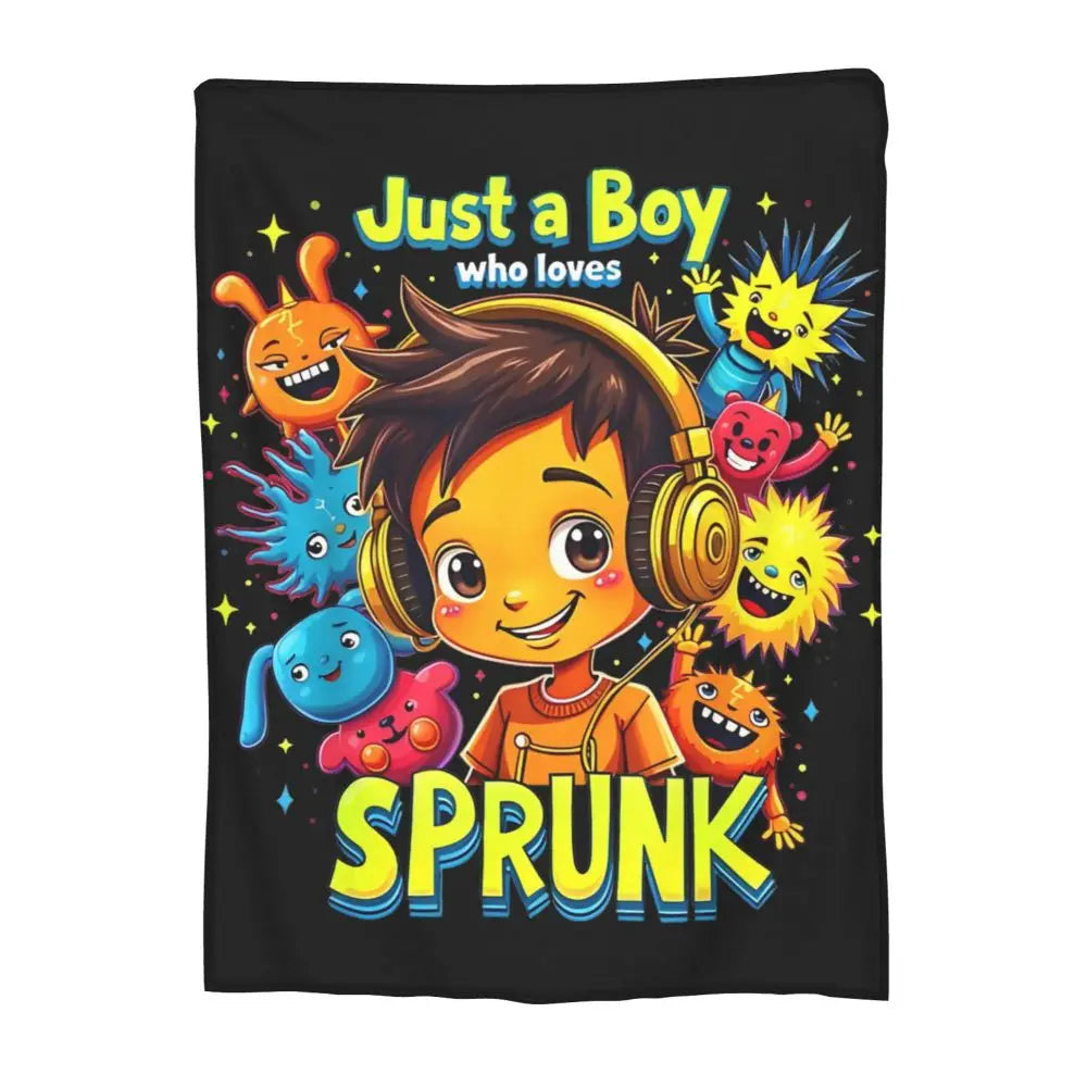 Sprunki Blanket Super Soft Warm Throw Blankets for Sofa Multiple Sizes Bedspreads