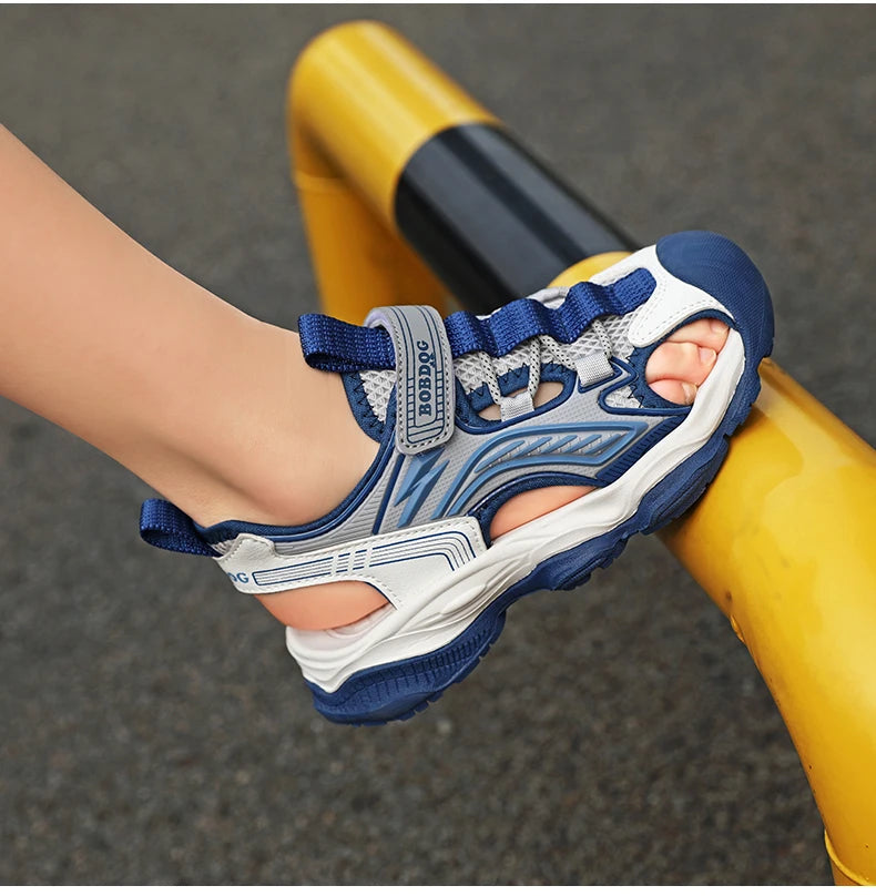 Kids Sandals Breathable Sports Shoes Anti-slip Covered Toe Summer New Arrival Children's Footwear Comfortable Lightweight