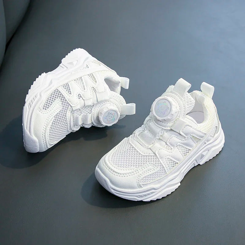 Kids Shoes for Boy New Running Versatile Girls Fashion Sneakers White Classic Trend Children Causal Basketball Shoes Breathable