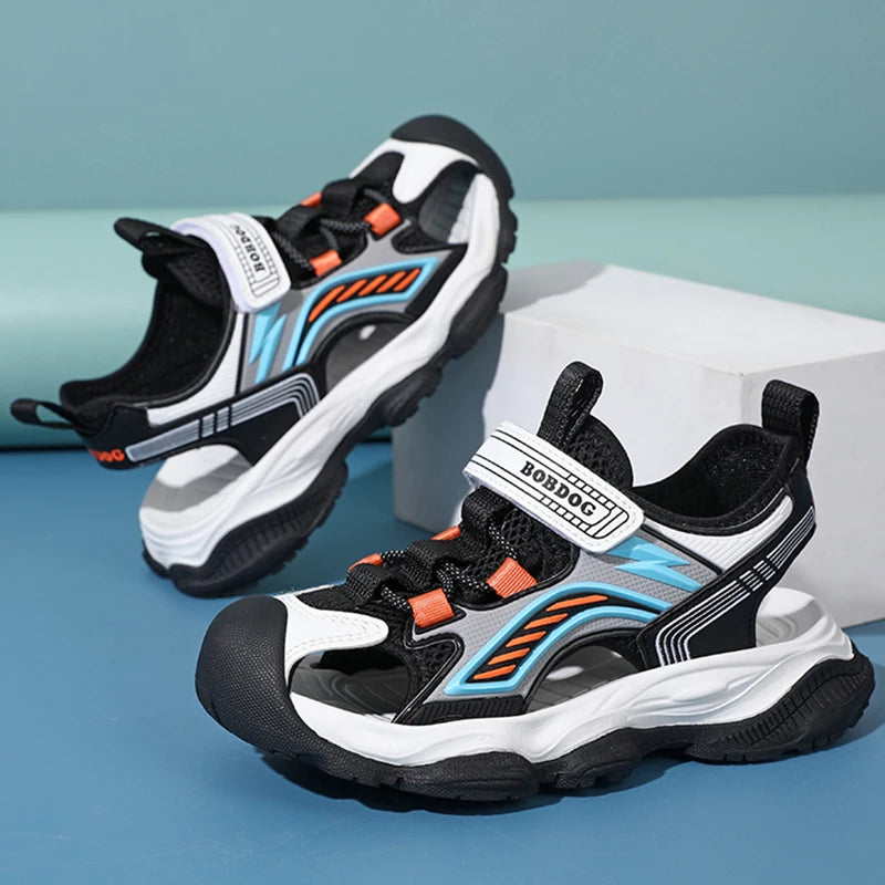 Kids Sandals Breathable Sports Shoes Anti-slip Covered Toe Summer New Arrival Children's Footwear Comfortable Lightweight