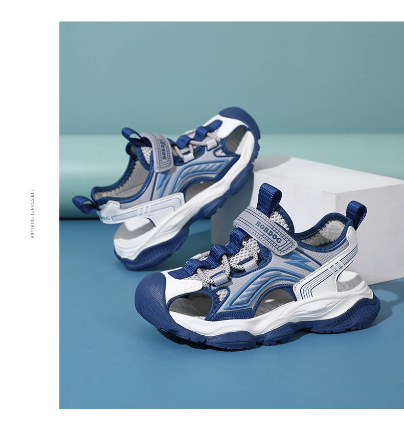 Kids Sandals Breathable Sports Shoes Anti-slip Covered Toe Summer New Arrival Children's Footwear Comfortable Lightweight