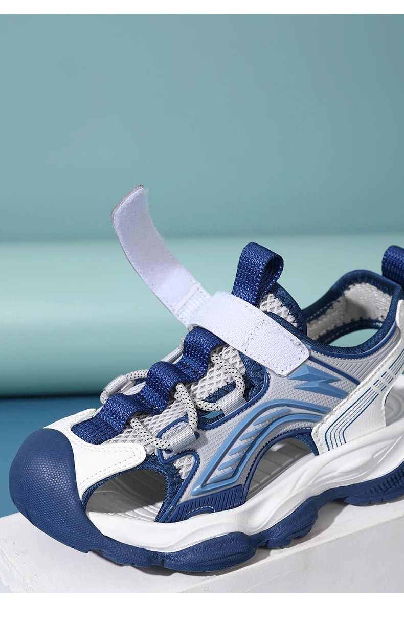 Kids Sandals Breathable Sports Shoes Anti-slip Covered Toe Summer New Arrival Children's Footwear Comfortable Lightweight