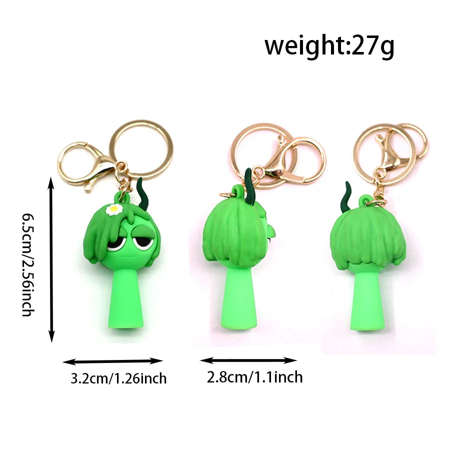 Cross Border Sprunki Rhythm Box Keychain, Game Peripheral Cartoon Pendant, Decorative Keychain Ring