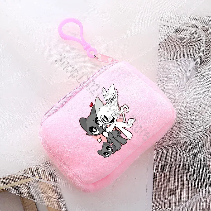 Sprunki Wallet Incredibox Cute Purse Cartoon Game Print Coin Purses Portable Large Capacity Fashion Wallets Birthday Party Gifts