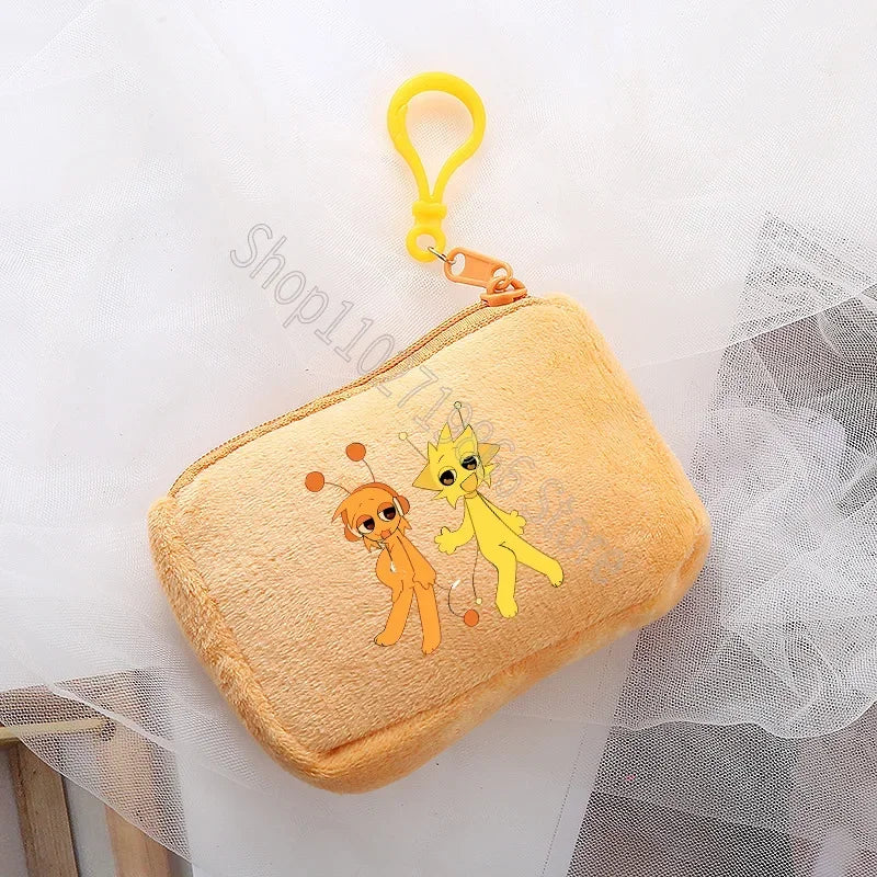 Sprunki Wallet Incredibox Cute Purse Cartoon Game Print Coin Purses Portable Large Capacity Fashion Wallets Birthday Party Gifts