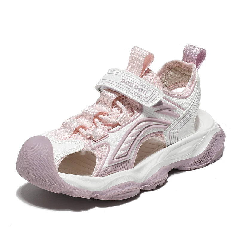 Kids Sandals Breathable Sports Shoes Anti-slip Covered Toe Summer New Arrival Children's Footwear Comfortable Lightweight