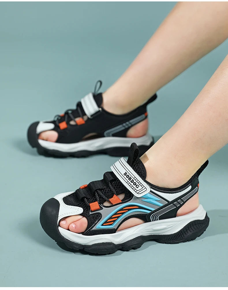 Kids Sandals Breathable Sports Shoes Anti-slip Covered Toe Summer New Arrival Children's Footwear Comfortable Lightweight