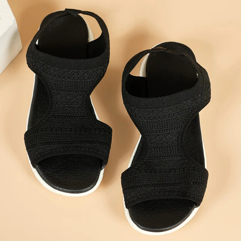 Women's Shoes Summer 2024 Comfort Casual Sport Sandals Women Beach Wedge Sandals Women Platform Sandals Roman Sandals Plus Size