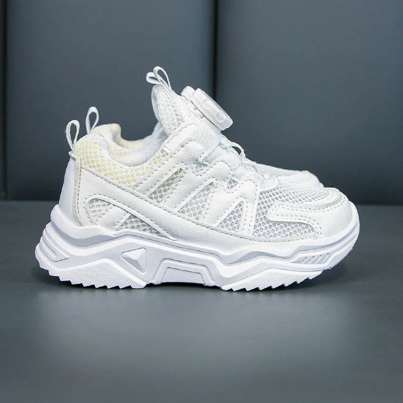Kids Shoes for Boy New Running Versatile Girls Fashion Sneakers White Classic Trend Children Causal Basketball Shoes Breathable