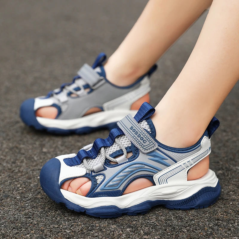 Kids Sandals Breathable Sports Shoes Anti-slip Covered Toe Summer New Arrival Children's Footwear Comfortable Lightweight