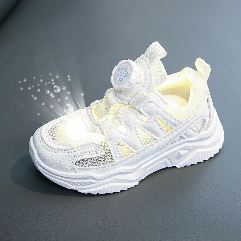 Kids Shoes for Boy New Running Versatile Girls Fashion Sneakers White Classic Trend Children Causal Basketball Shoes Breathable