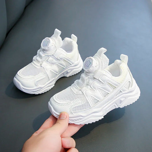 Kids Shoes for Boy New Running Versatile Girls Fashion Sneakers White Classic Trend Children Causal Basketball Shoes Breathable