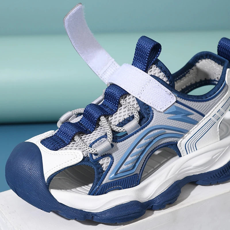 Kids Sandals Breathable Sports Shoes Anti-slip Covered Toe Summer New Arrival Children's Footwear Comfortable Lightweight
