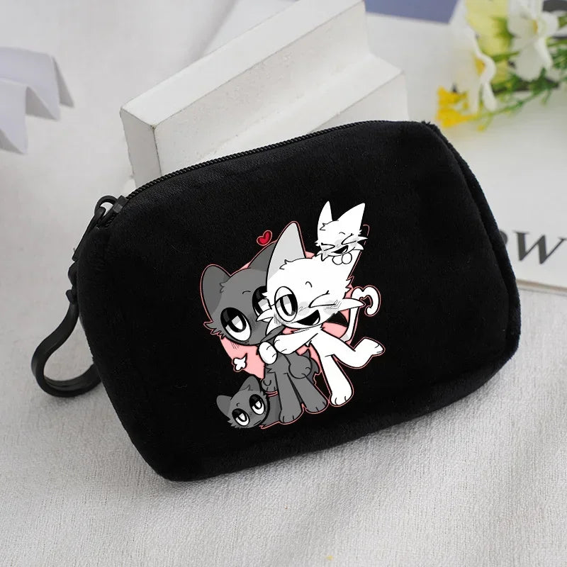 Sprunki Wallet Incredibox Cute Purse Cartoon Game Print Coin Purses Portable Large Capacity Fashion Wallets Birthday Party Gifts