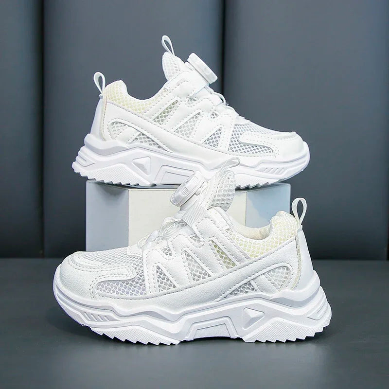 Kids Shoes for Boy New Running Versatile Girls Fashion Sneakers White Classic Trend Children Causal Basketball Shoes Breathable