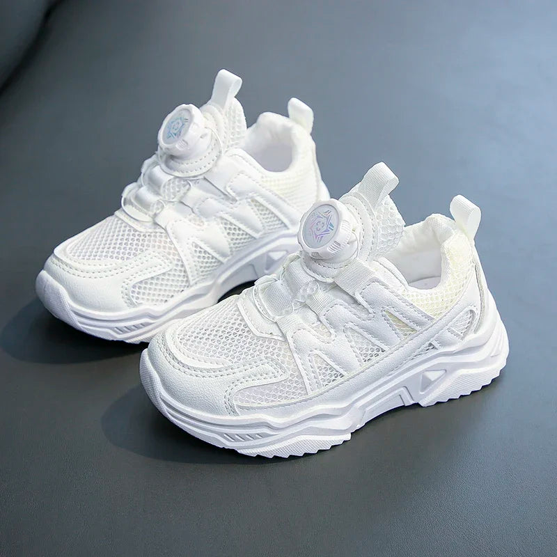 Kids Shoes for Boy New Running Versatile Girls Fashion Sneakers White Classic Trend Children Causal Basketball Shoes Breathable