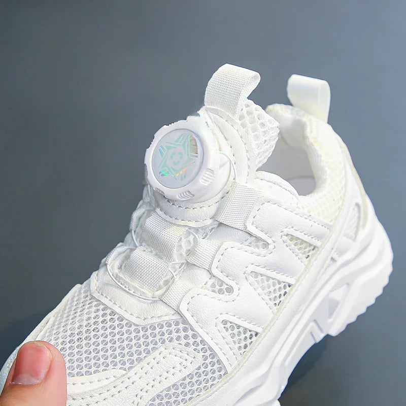 Kids Shoes for Boy New Running Versatile Girls Fashion Sneakers White Classic Trend Children Causal Basketball Shoes Breathable