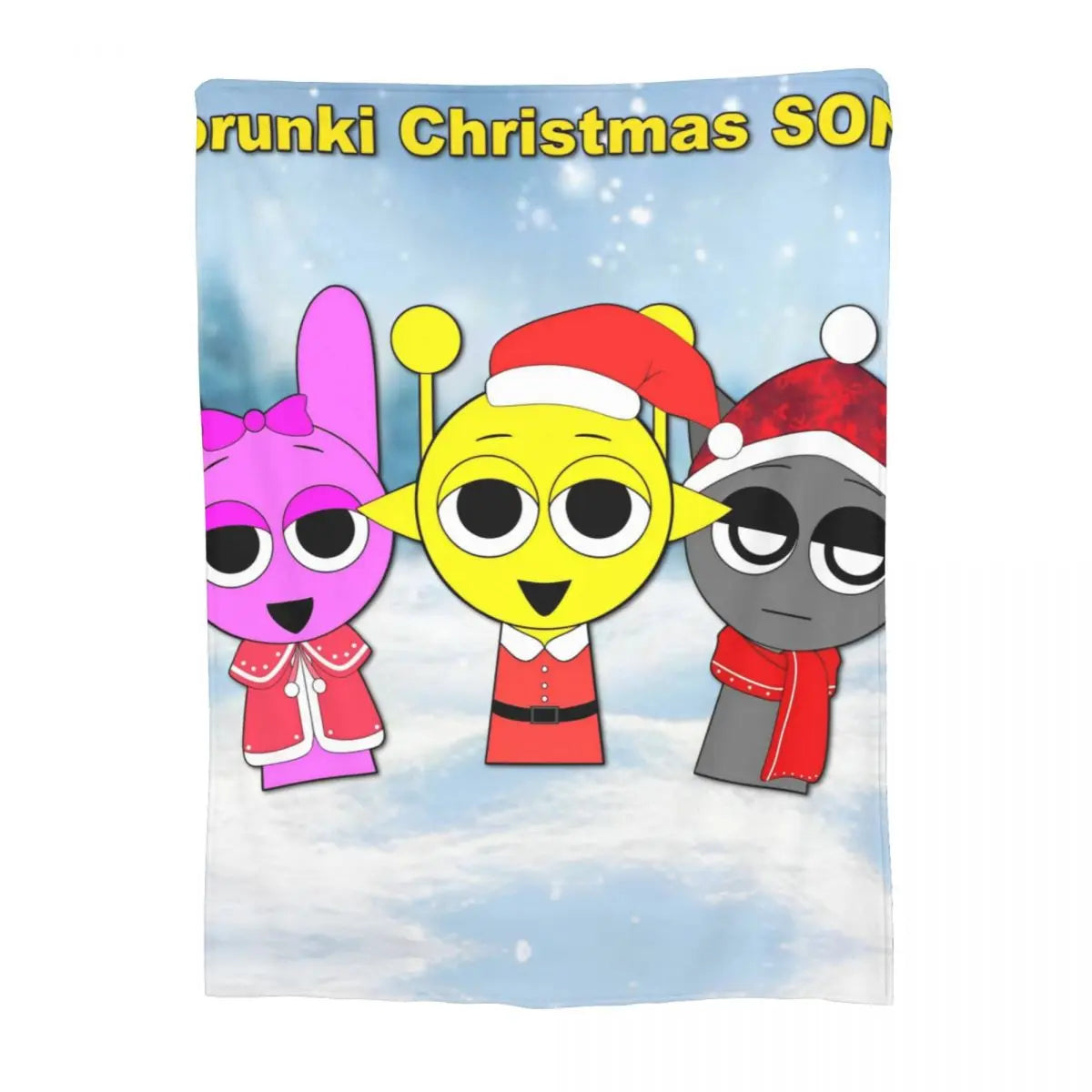 Sprunki Blanket Super Soft Warm Throw Blankets for Sofa Multiple Sizes Bedspreads