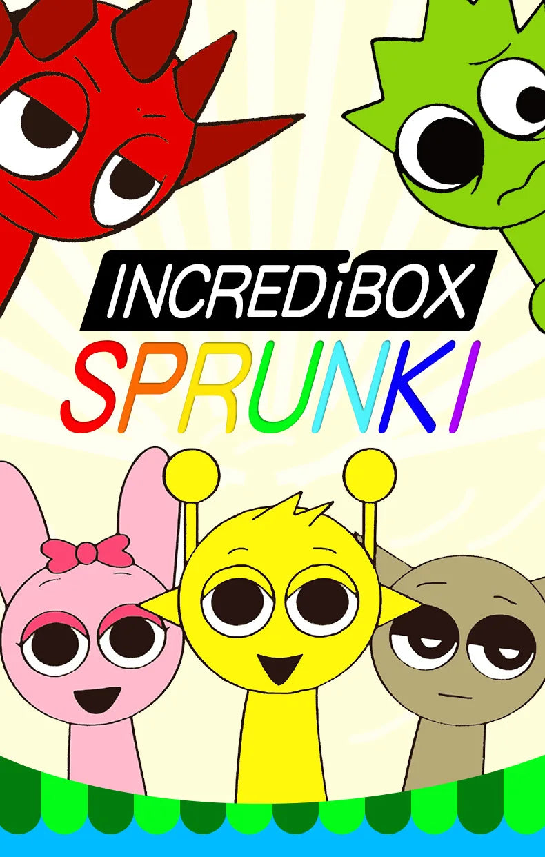 Sprunki Cartoon Sketch Copy Drawing Beginner Study Zero Foundation Sketching Album Kids Pen Control Training Book Boys Girl Gift
