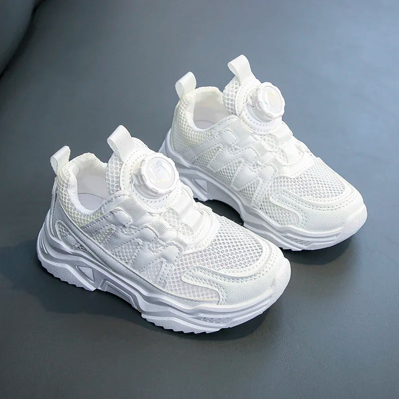 Kids Shoes for Boy New Running Versatile Girls Fashion Sneakers White Classic Trend Children Causal Basketball Shoes Breathable