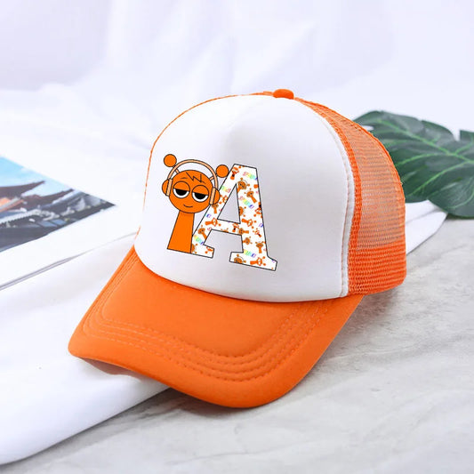 Sprunki Kids Cute Baseball Cap Children Cartoon Hats Boy Girl Anime Fashion Caps Summer Casual Hat Accessories Sunbonnet Gifts